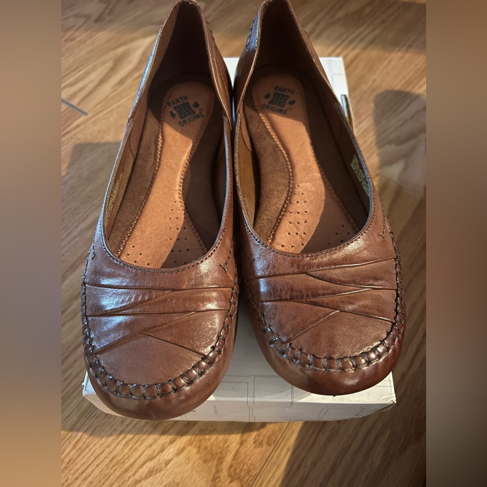 Earth Origins Almond Colored flats